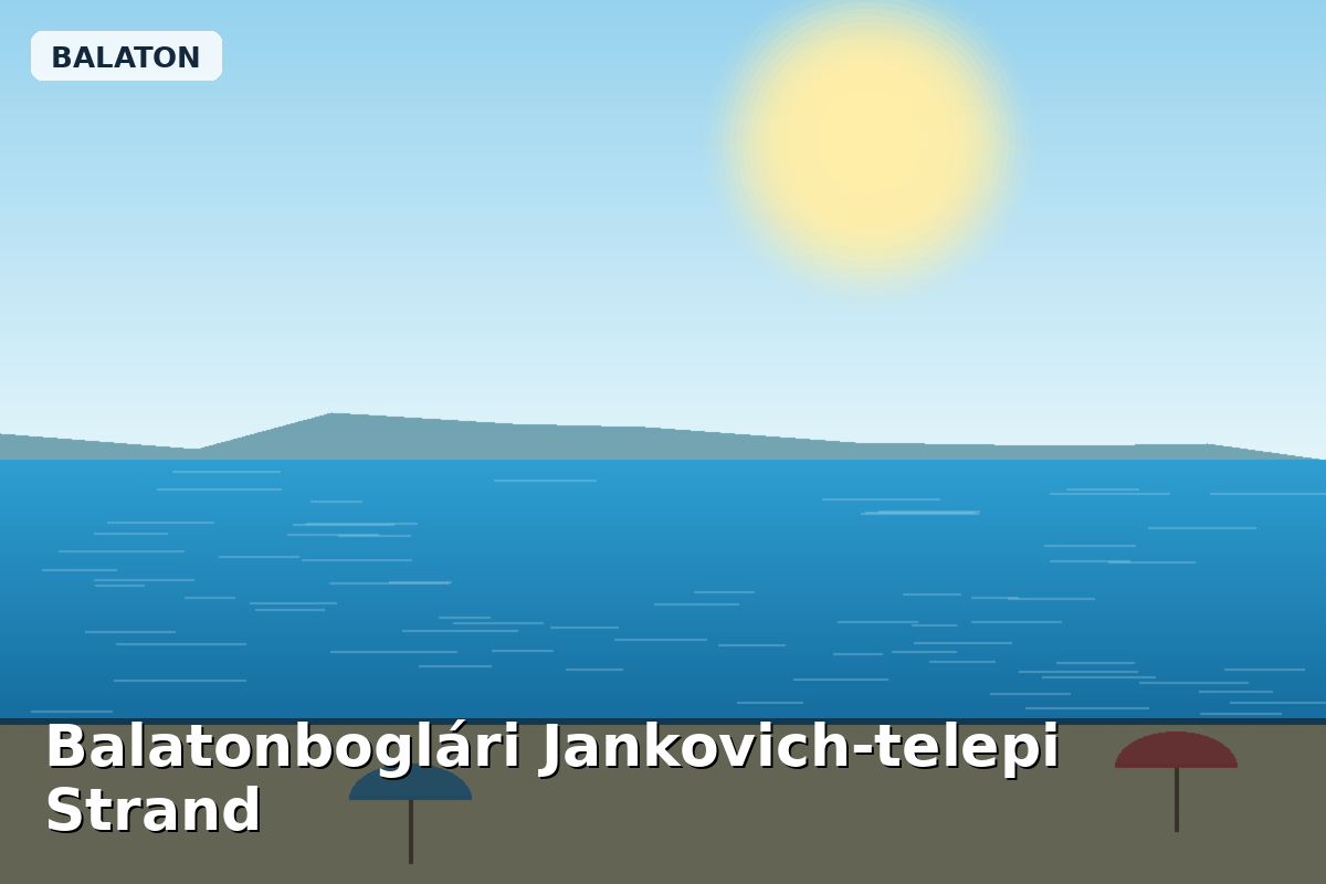 Balatonboglári Jankovich-telepi Strand