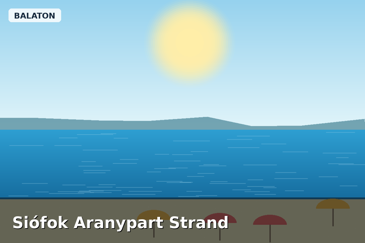 Siófok Aranypart Strand