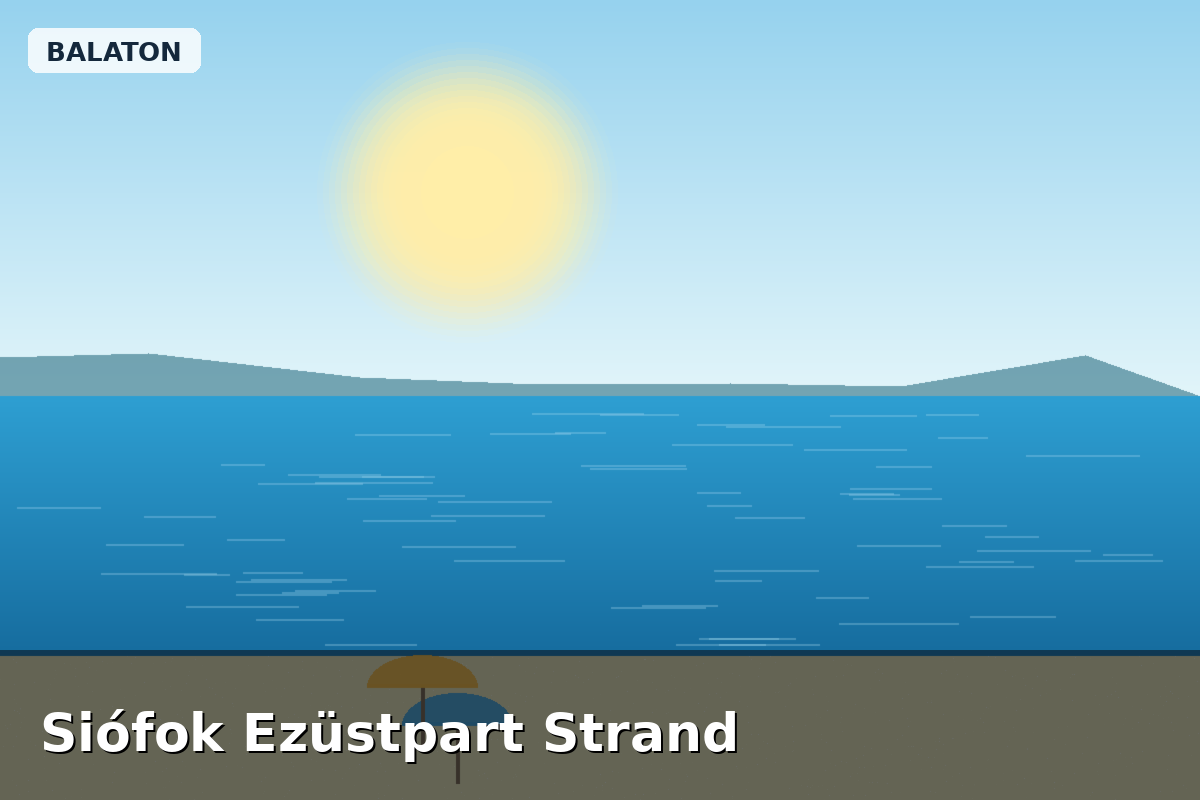 Siófok Ezüstpart Strand